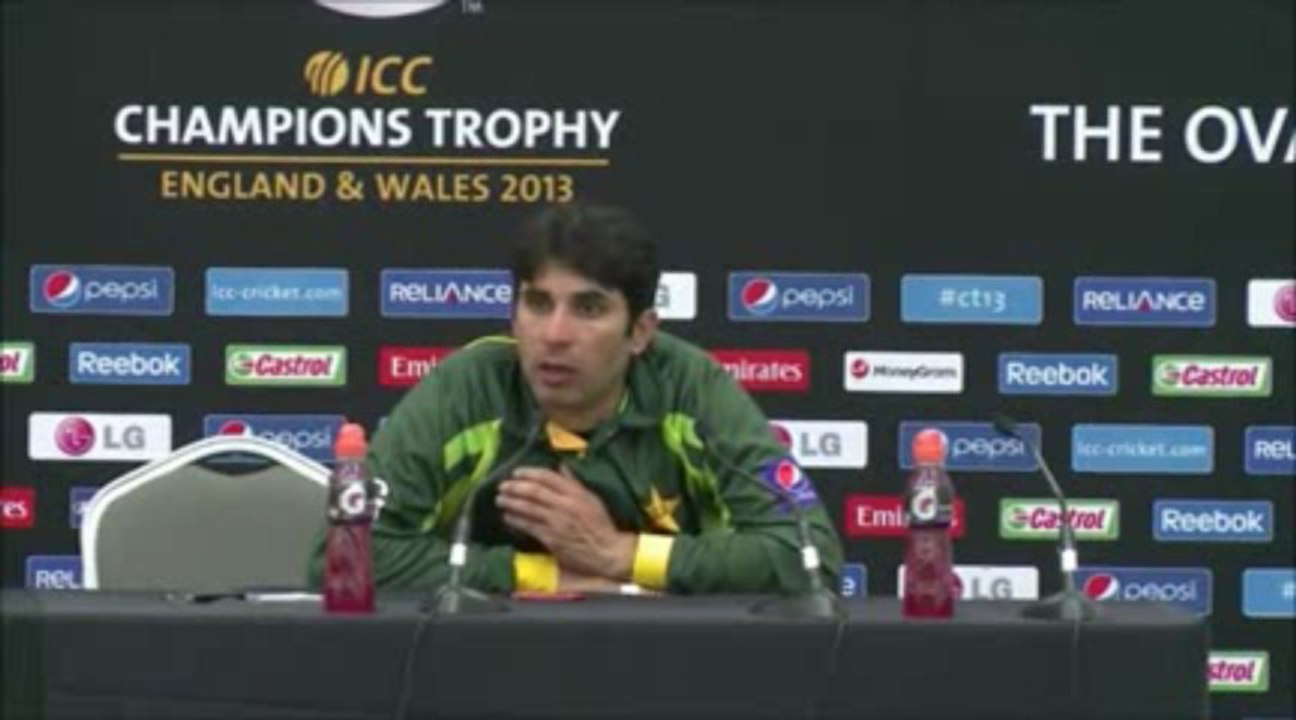Misbah Ul Haq Post Match Press conference; 3rd June 2013