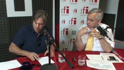 "En francais s'il vous plaît". Cu Jean-Hubert Lebet, ambasadorul Elveţiei.