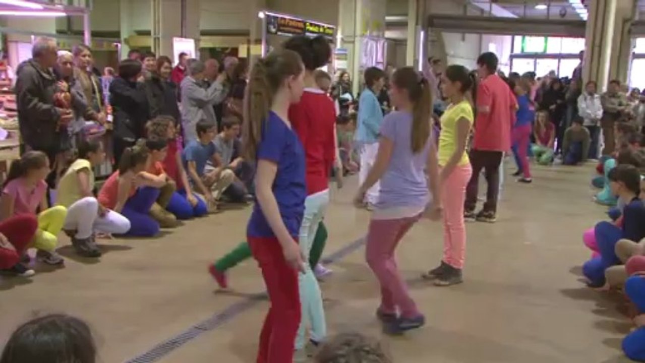 FlashMob au marché couvert / Aurillac