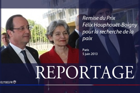 Prix Félix Houphouët-Boigny : les témoignages exclusifs d'Irina Bokova et Mario Soares