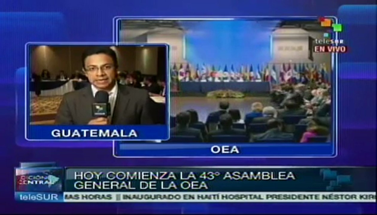 Reunión preparatoria de embajadores del ALBA ante OEA en Guatemala