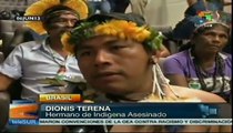 Indígenas de Brasil continúan lucha por el derecho a sus tierras