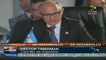 La ONU reconoce la violación territorial en Malvinas: Héctor Timerman