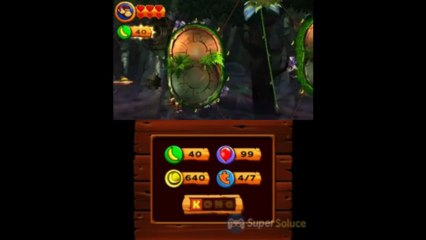 Soluce Donkey Kong Country Returns 3D : 5-1 Vallée des Larmes