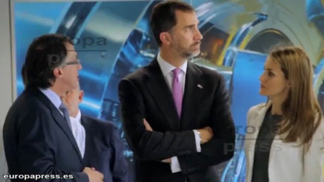 Los Príncipes visitan las instalaciones de Cinfa