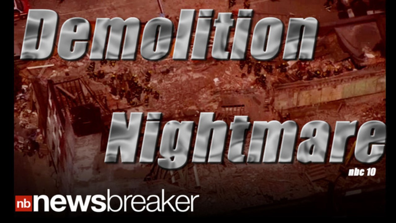 BREAKING UPDATE: Planned Building Demolition Goes Horribly Wrong; People Trapped