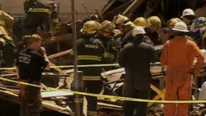 Crews search for trapped victims after Philadelphia building collapse