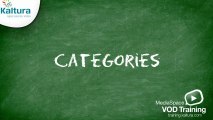 MediaSpace Categories - Kaltura Tutorial