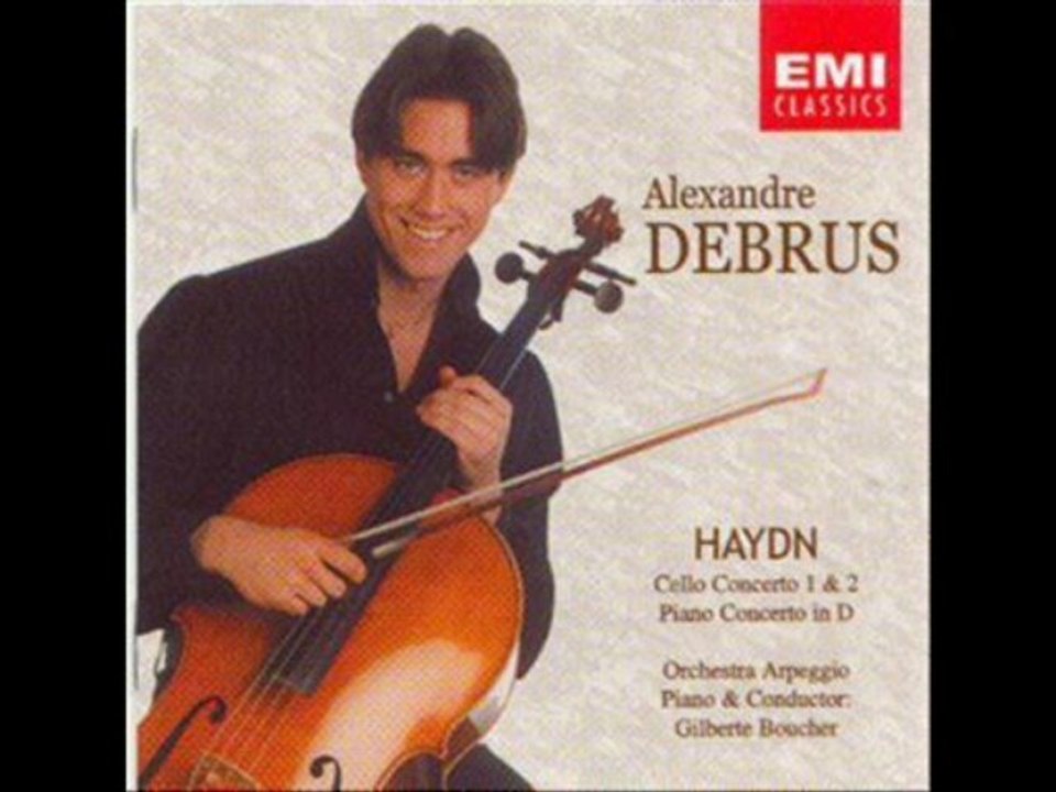 Haydn Cello Concerto No.2 in D / Alexandre Debrus, cello.