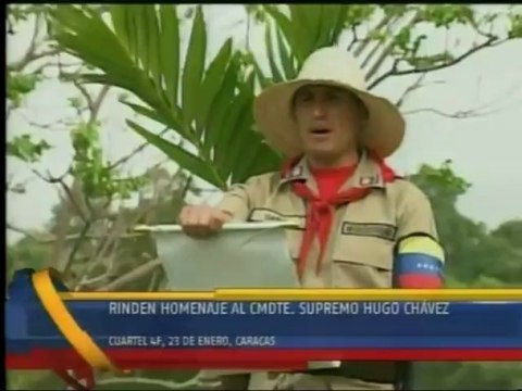 Rinden homenaje a Hugo Chávez en el Museo Histórico Militar
