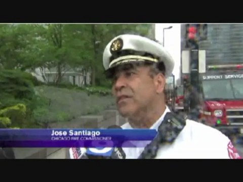 Chicago Fire Dept. Training Drill 200 E. Randolph 6/2/2013