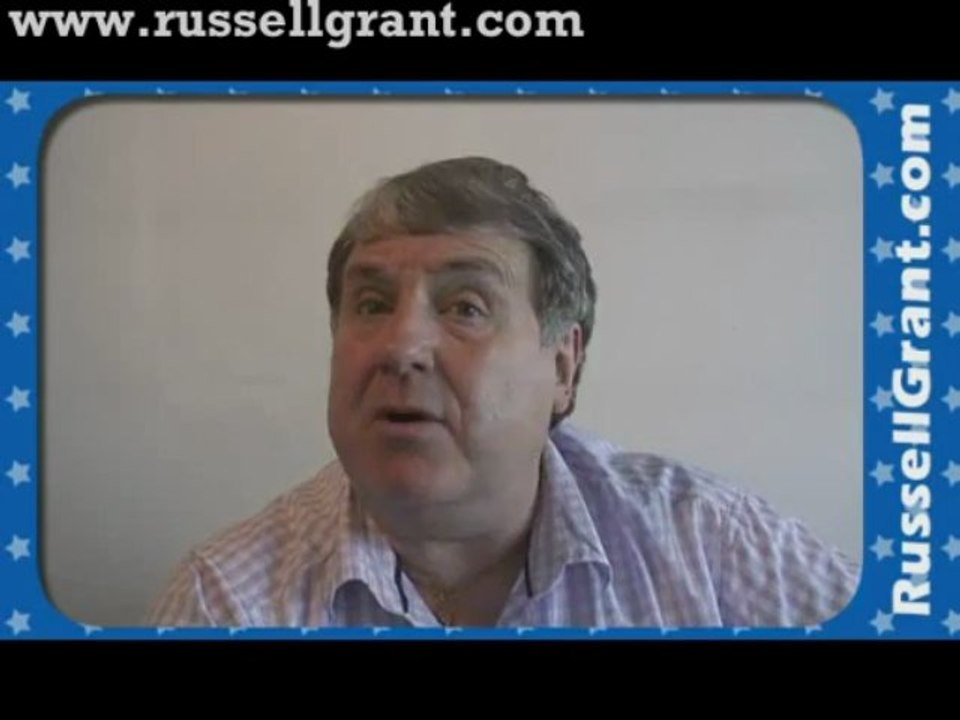 Russell Grant Video Horoscope Libra June Thursday 6th 2013 www.russellgrant.com
