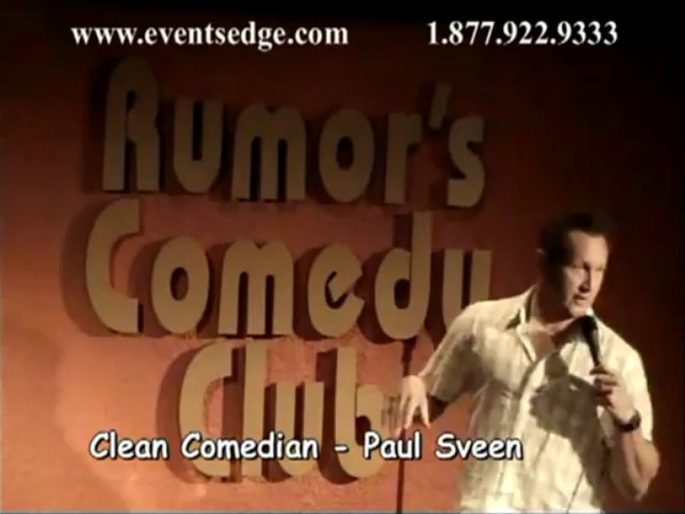 Clean Comedian & keynote speaker: Paul Sveen