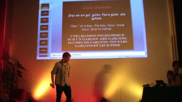 3ème round Coupe du monde, Simen Danielsen - Norvège : Stev of a boy, the boy, boys, more boys and his father