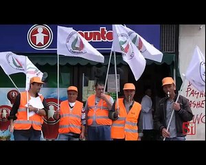 Napoli - Protesta in Regione di "Movimento idea sociale" (04.06.13)