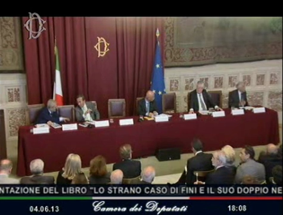 Roma - "Lo strano caso di Fini e il suo doppio nell'Italia che cambia" (04.06.13)