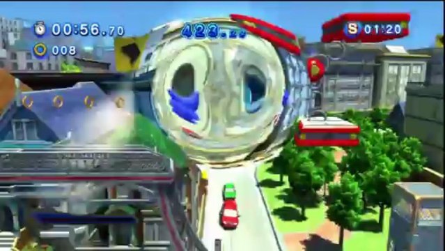 Sonic Generations - City Escape Acte 2 - Défi 4 : Amusement à grande vitesse 2
