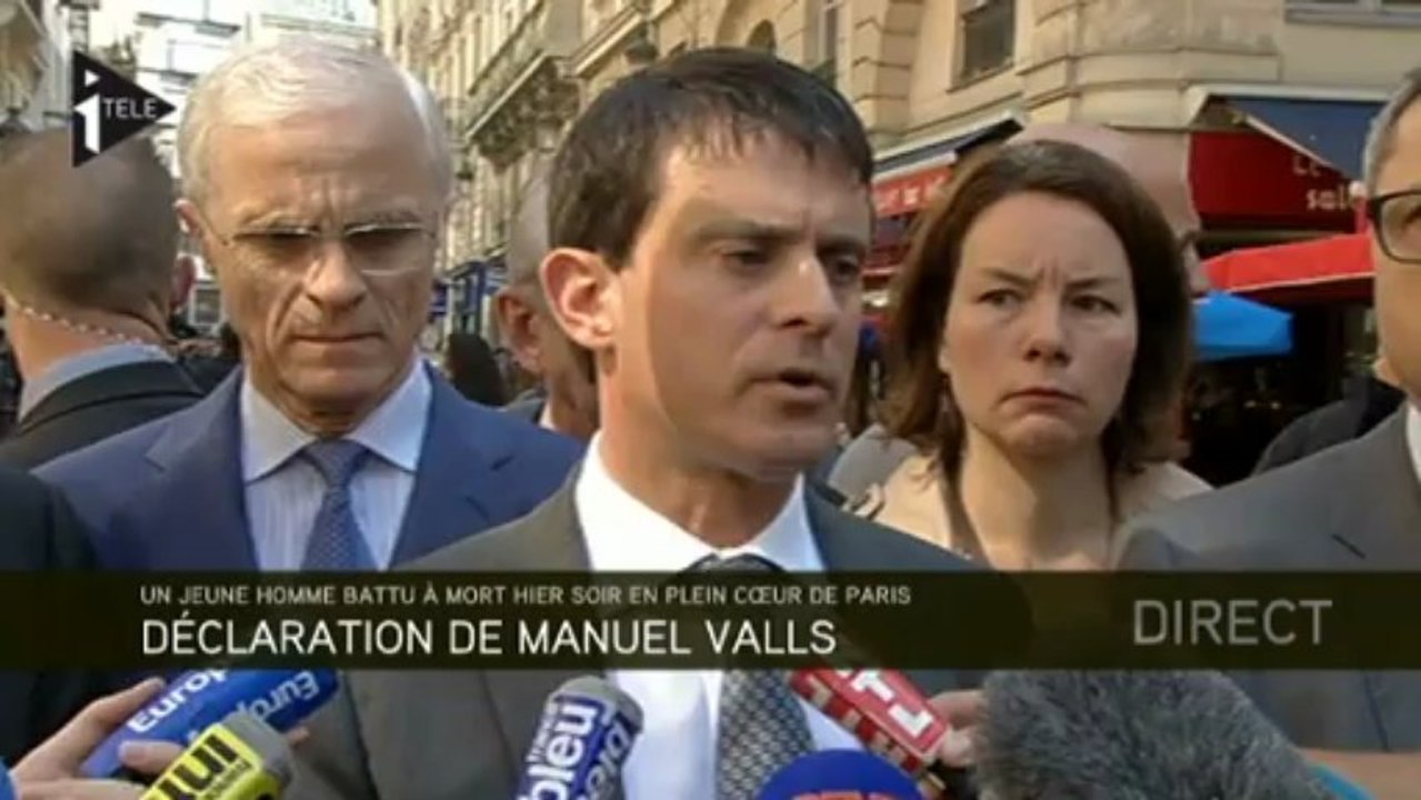 Manuel Valls : "la haine a frappé"