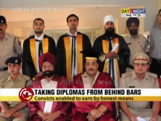 Taking Diplomas from behind bars