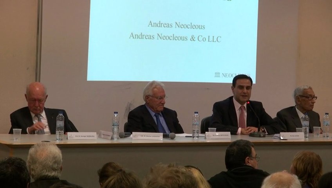 Elie Hatem-Conférence "Chypre-Union européenne: Bilan d'une présidence"-FACO (Paris)-6ème partie