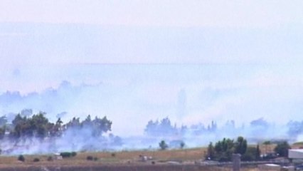 Syria fighting edges toward Israel