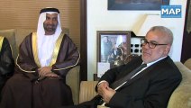 رئيس الحكومة يجري مباحثات مع رئيس البرلمان العربي