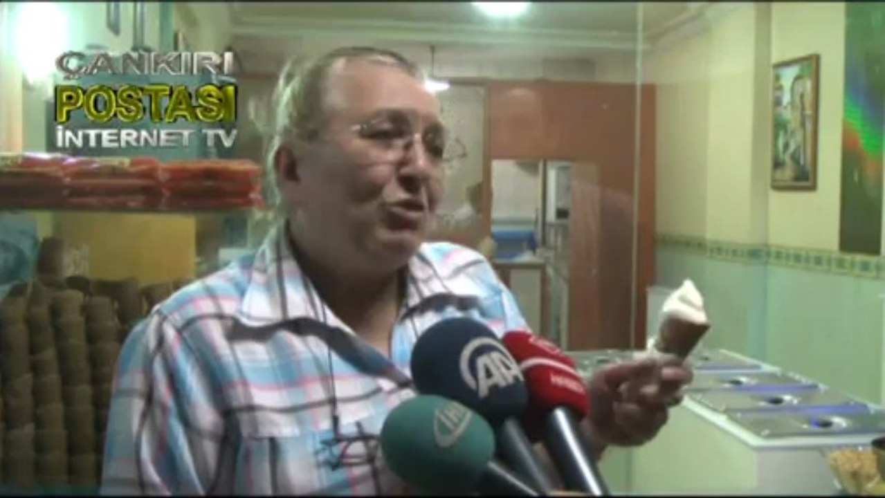 Dünyanın İlk Tuzlu Dondurması Çankırı da Üretildi