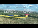 The 2013 route in 3D / Le parcours du Tour 2013 en 3D