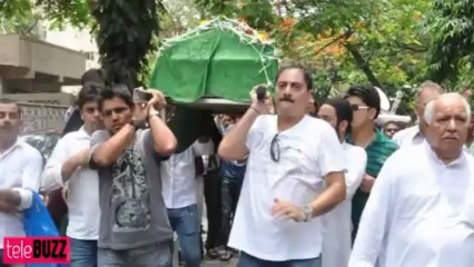 Jiah Khan's FUNERAL