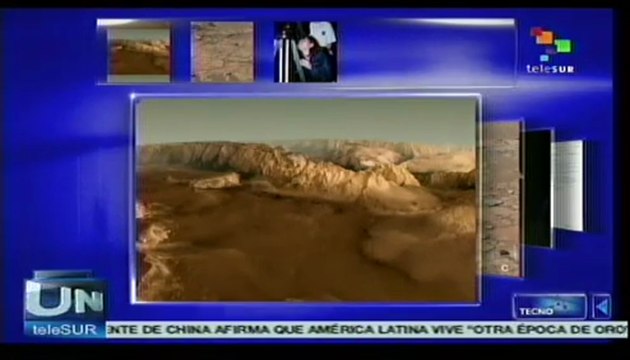 Presentan primeras imágenes de Marte en 3D