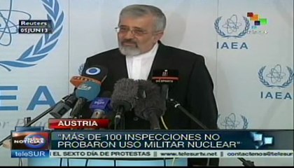 Gobierno de Irán defiende ante la OIEA su programa nuclear