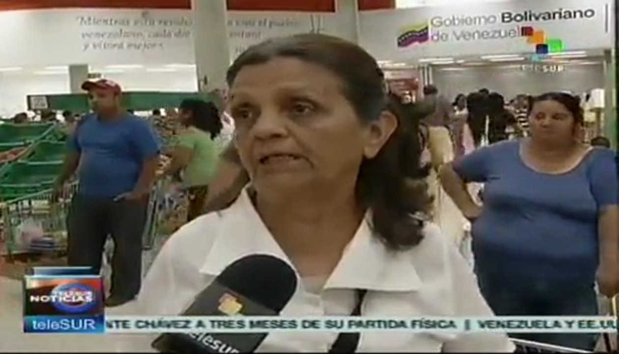Gobierno de Venezuela sigue combatiendo el desabastecimiento