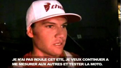 Chad Reed : Rendez-vous au SX de Bercy !