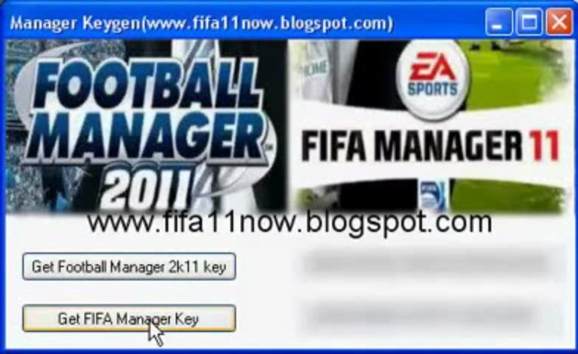 FIFA Manager 11 keygen And Football Manager 2011 Keygen - YouTube