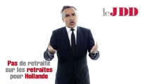 Jeudy politique : Pas de retraite sur les retraites pour Hollande