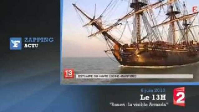 Armada 2013 : les plus beaux voiliers et navires de guerre du monde se donnent rendez-vous à Rouen