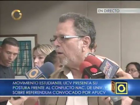 Profesores de la UCV deciden si se suman al cese de actividades académicas