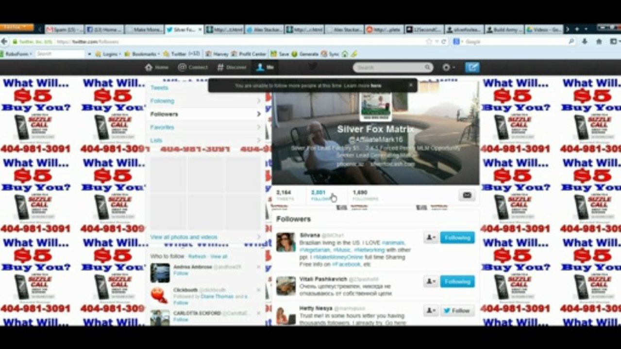 Tonya Mckenny Silver-Fox-Lead-Factory-Training-Video-Explaining-How-To-Use-The-Social-Media-Bar-In-Conjunction-With-Empower-Network