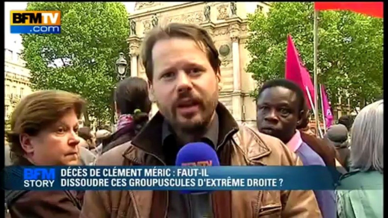 BFM STORY: Décès de Clément Méric, faut-il dissoudre ces groupuscules d'extrême droite? - 06/06