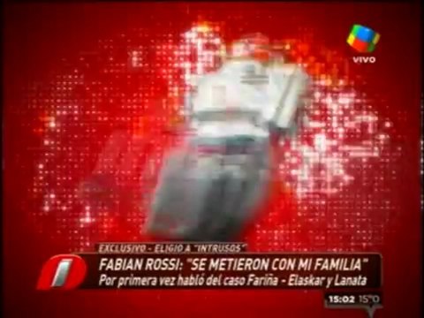 Pronto.com.ar Fabián Rossi habló por primera vez y desafió a Lanata