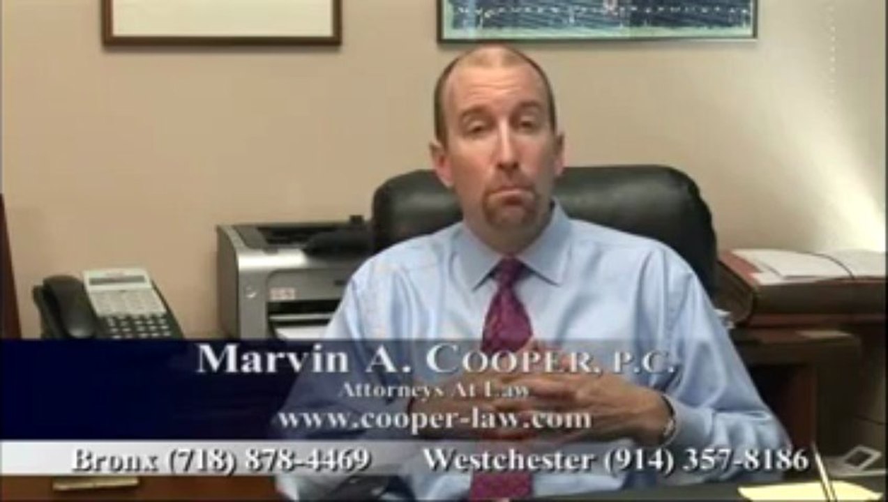 New York Personal Injury Attorney-Marvin A Cooper PC