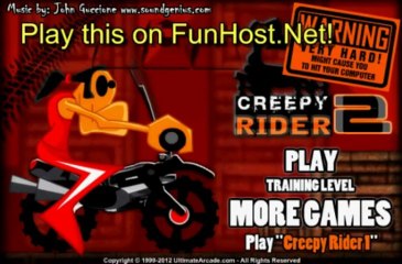 Creepy Rider - Motocross  - Jeu à FunHost.Net/creepyrider