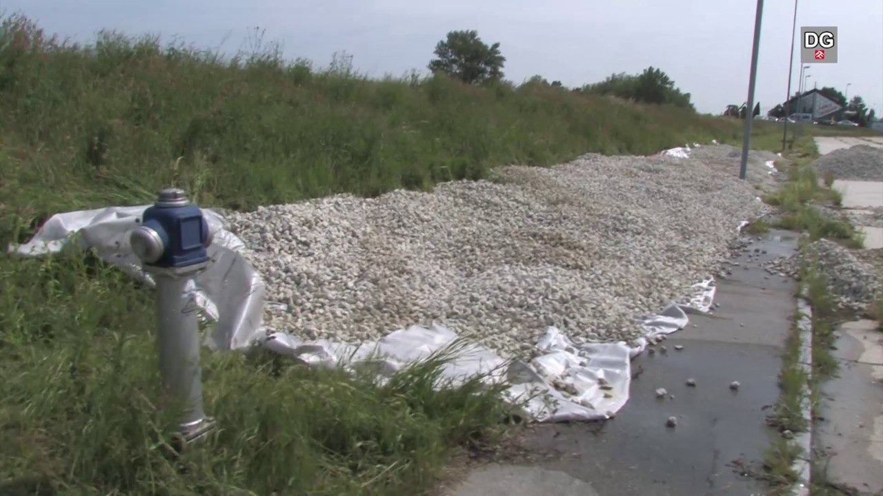 Hochwasser in Österreich - Ereignis in Berg / Staatsgrenze