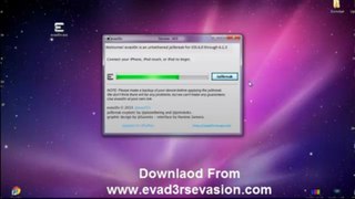 How To Jailbreak Untethered IOS 6.1.3 With Evasion, Install