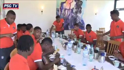 Avec les U19 à Perpignan