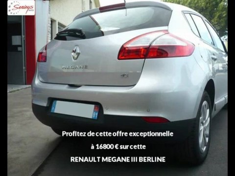 RENAULT MEGANE III BERLINE Diesel neuve à 16800 €
