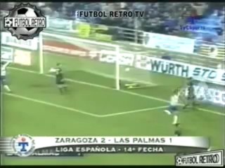 Zaragoza 2 - Las Palmas 1   2001-2002