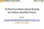 Why Can't I Buy An Iridium 9575 Satellite Phone Outright