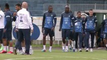 França treina em Porto Alegre