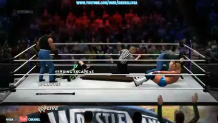 WWE 13 The New Age Outlaws Vs The APA Gameplay